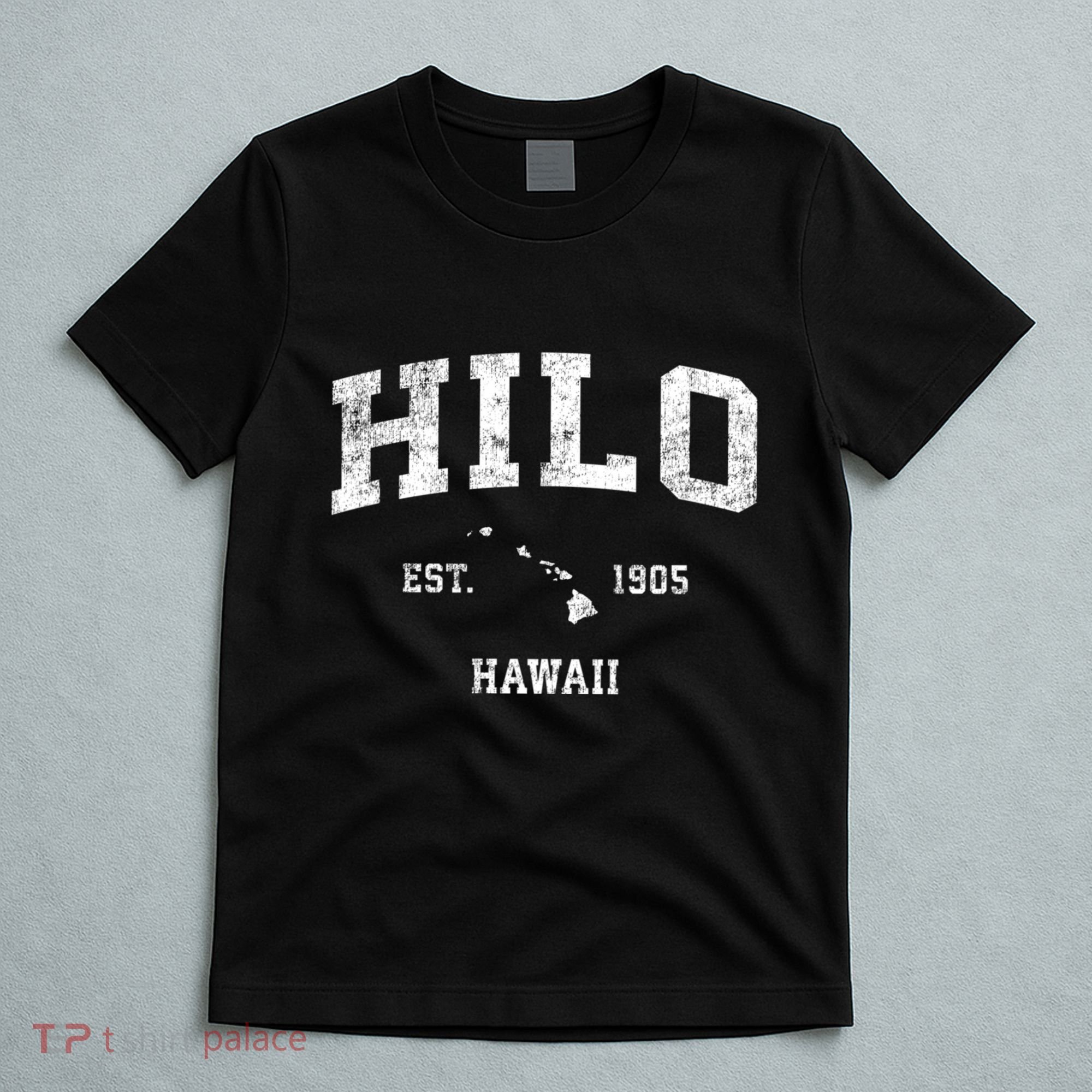 Hilo Hawaii Hi Vintage Sports T-Shirt