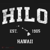 Hilo Hawaii Hi Vintage Sports T-Shirt thumb 7