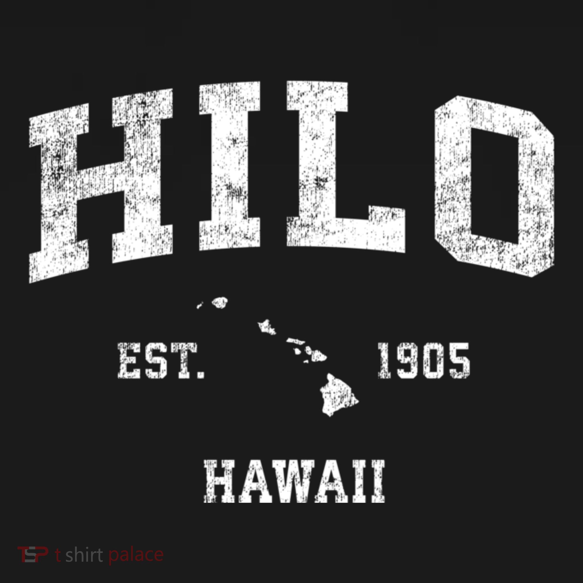 Hilo Hawaii Hi Vintage Sports T-Shirt