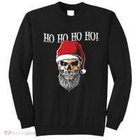 Ho Ho Ho Skeleton Bearded Skull Santa Sweatshirt thumb 0