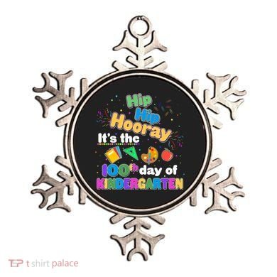 Hip Hip Hooray It's The 100th Day Of Kindergarten Ornament