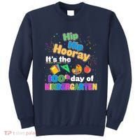 Hip Hip Hooray It's The 100th Day Of Kindergarten Sweatshirt thumb 0
