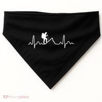 Hiking Heartbeat USA-Made Doggie Bandana thumb 0