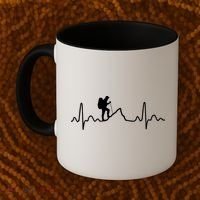 Hiking Heartbeat Coffee Mug thumb 2