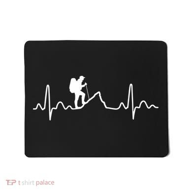 Hiking Heartbeat Mousepad
