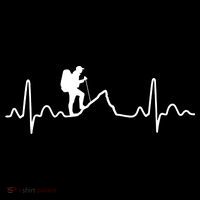 Hiking Heartbeat Mousepad thumb 1