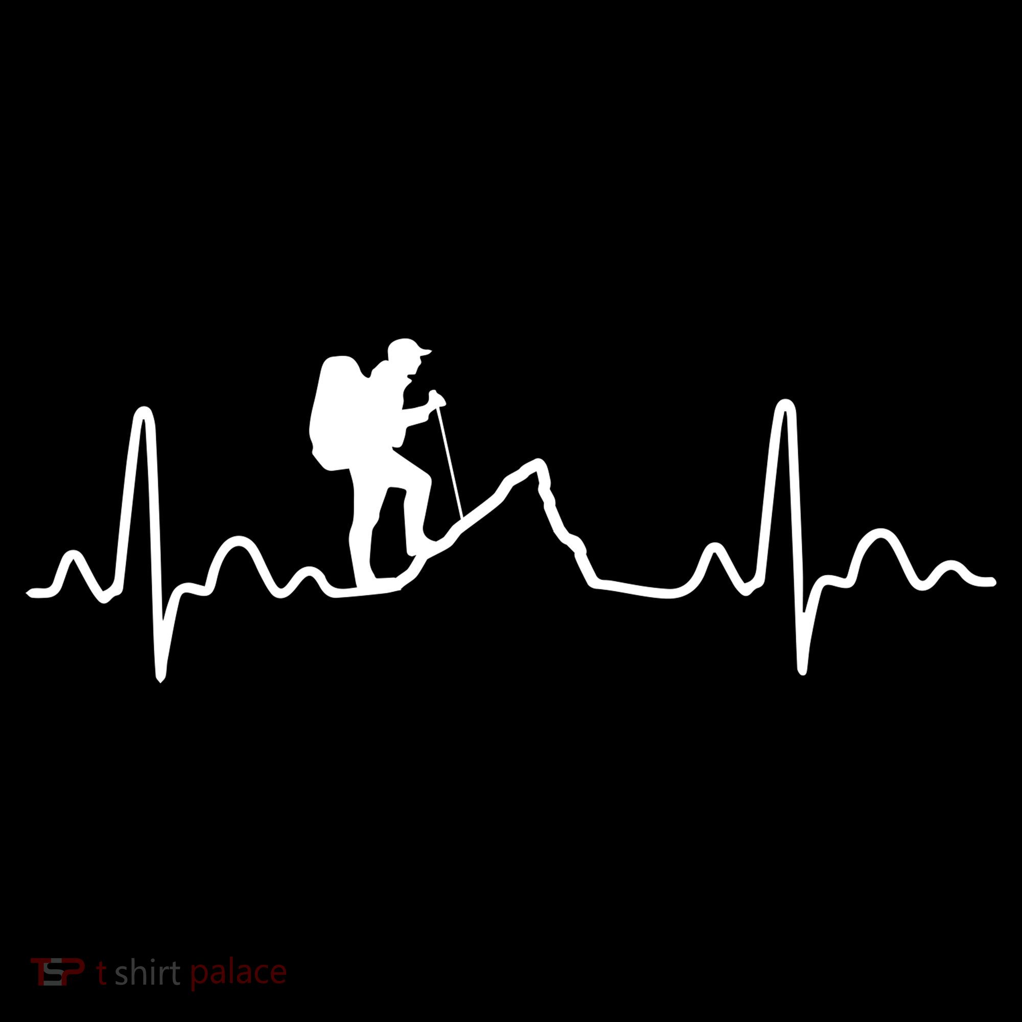 Hiking Heartbeat Toddler Hoodie