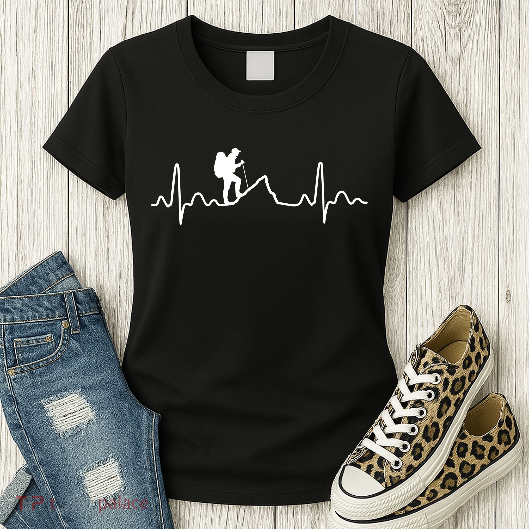 Hiking Heartbeat Women's T-Shirt