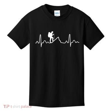 Hiking Heartbeat Kids T-Shirt