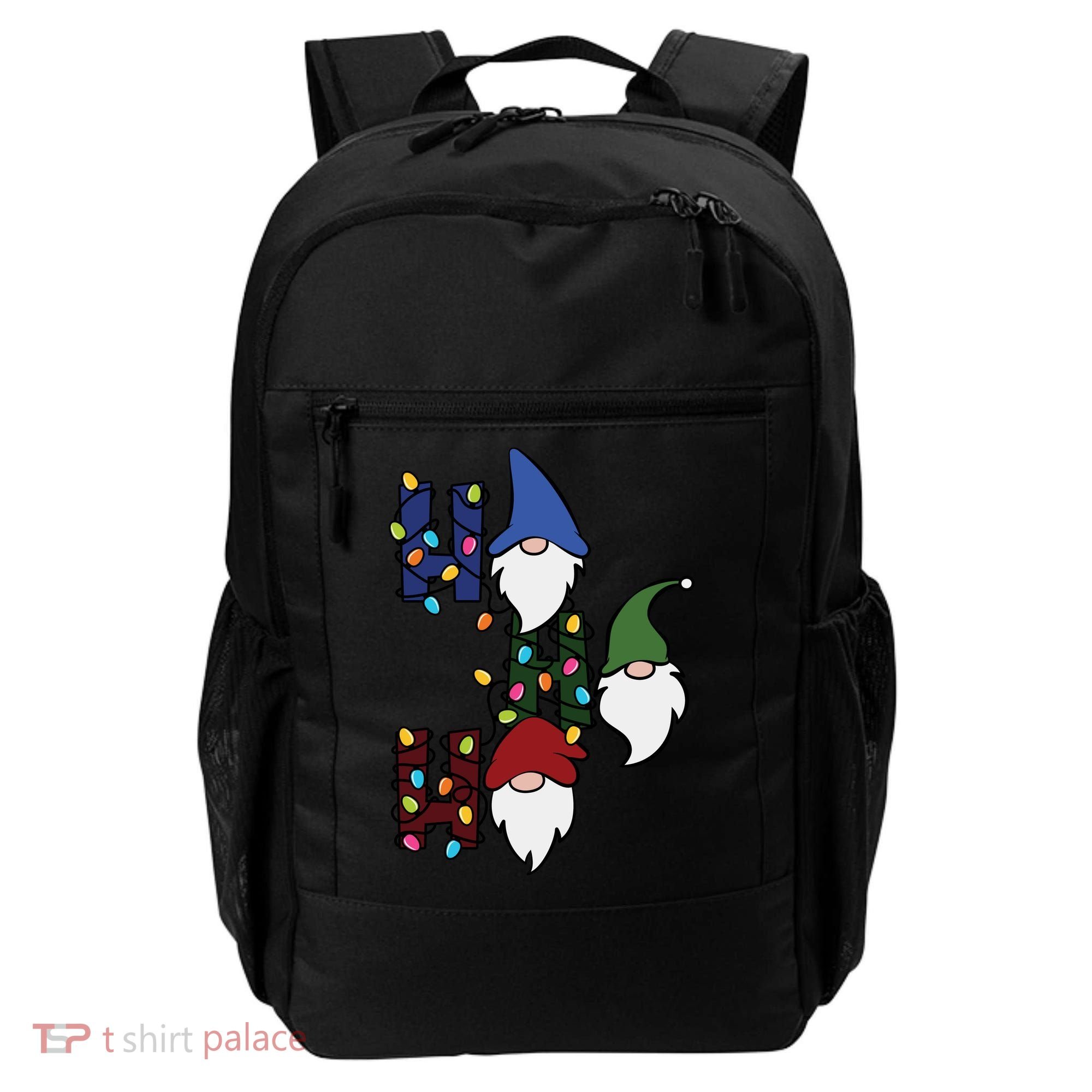 Ho Ho Ho Gnome Jolly Christmas Backpack