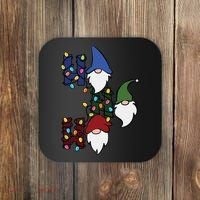 Ho Ho Ho Gnome Jolly Christmas Coaster thumb 0