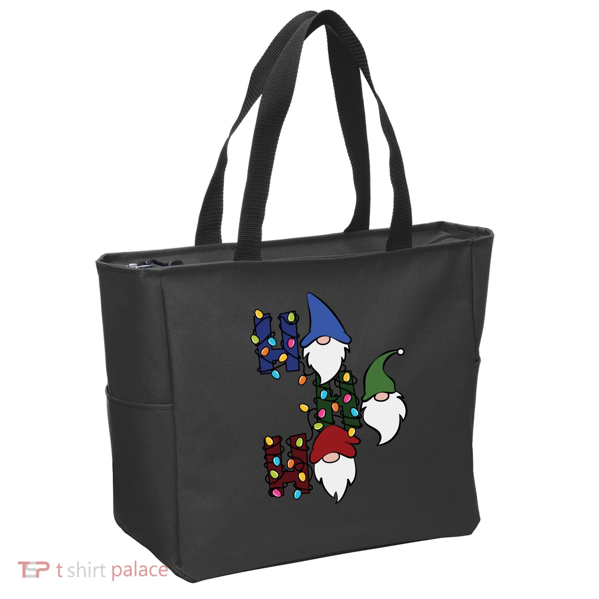 Ho Ho Ho Gnome Jolly Christmas Tote Bag