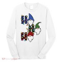 Ho Ho Ho Gnome Jolly Christmas Long Sleeve Shirt thumb 0