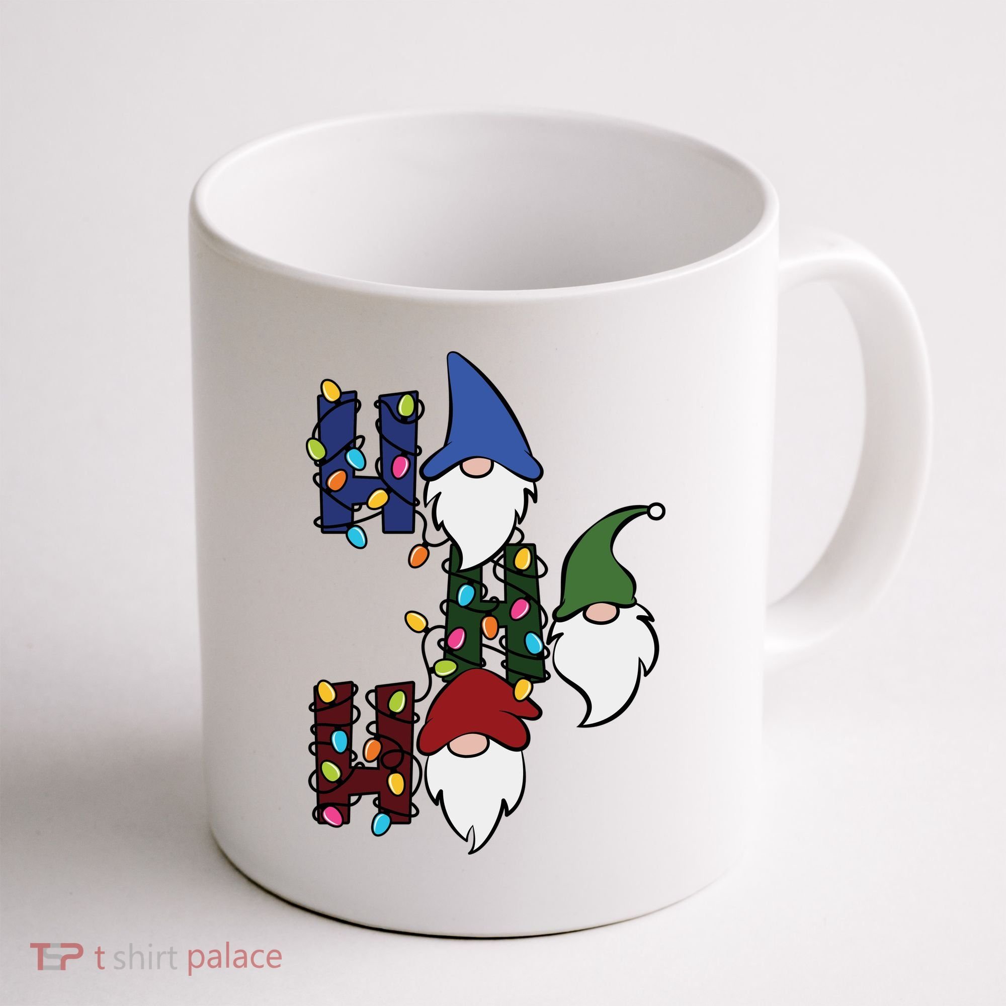 Ho Ho Ho Gnome Jolly Christmas Coffee Mug