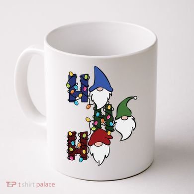 Ho Ho Ho Gnome Jolly Christmas Coffee Mug