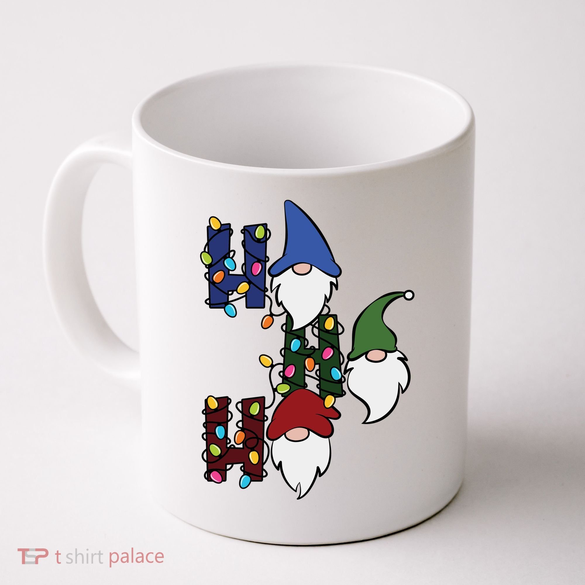 Ho Ho Ho Gnome Jolly Christmas Coffee Mug