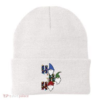 Ho Ho Ho Gnome Jolly Christmas Beanie