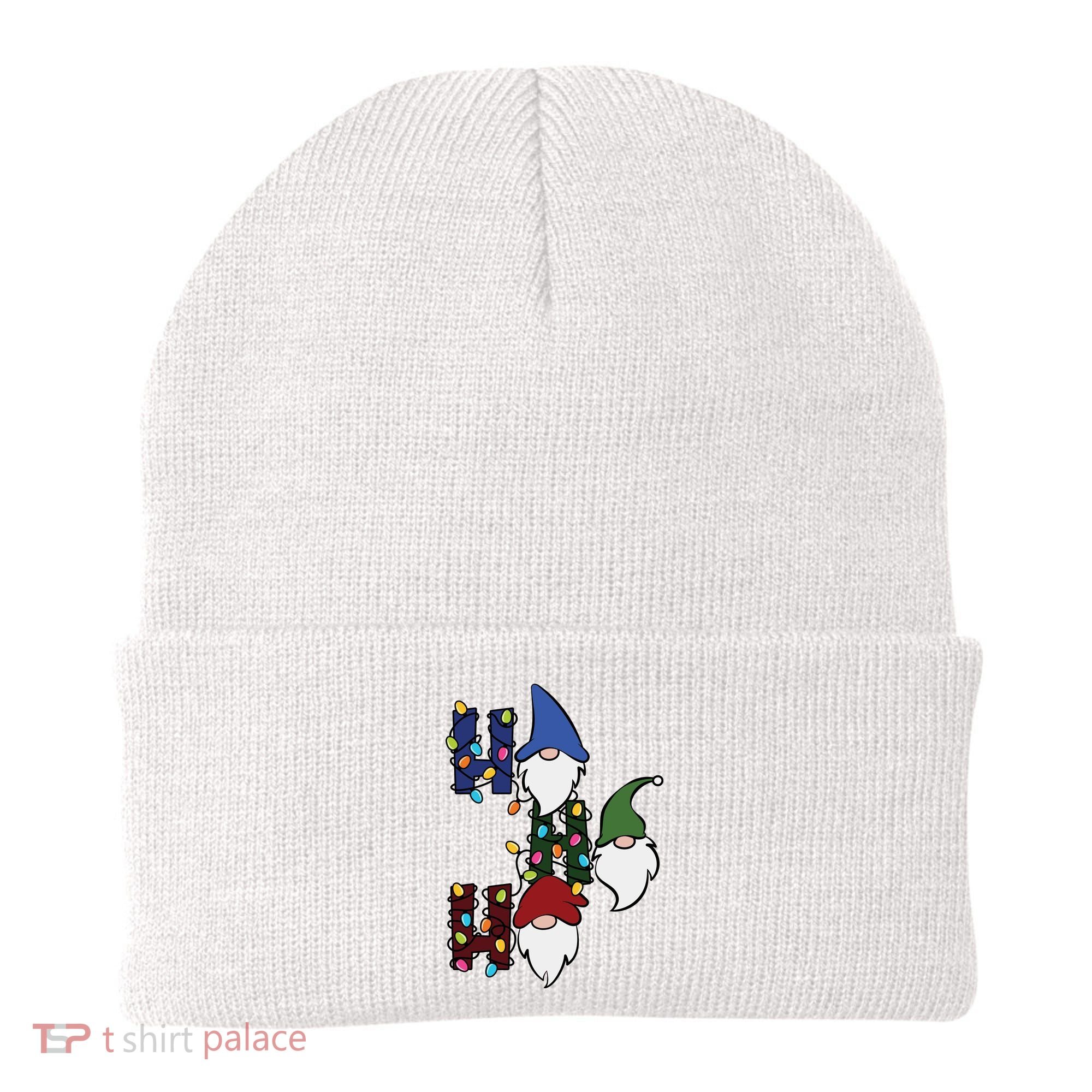 Ho Ho Ho Gnome Jolly Christmas Beanie
