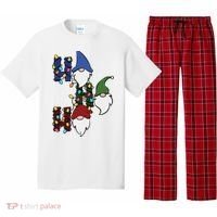 Ho Ho Ho Gnome Jolly Christmas Pajama Set thumb 0