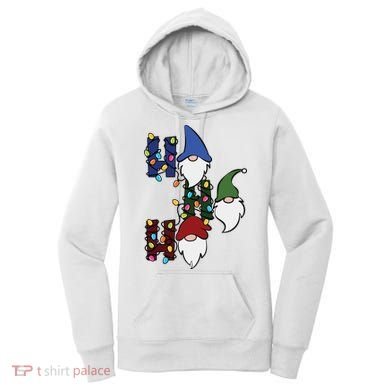 Ho Ho Ho Gnome Jolly Christmas Women's Hoodie