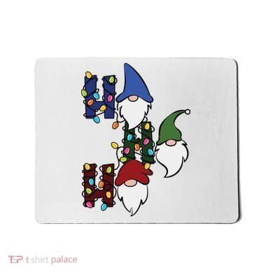 Ho Ho Ho Gnome Jolly Christmas Mousepad