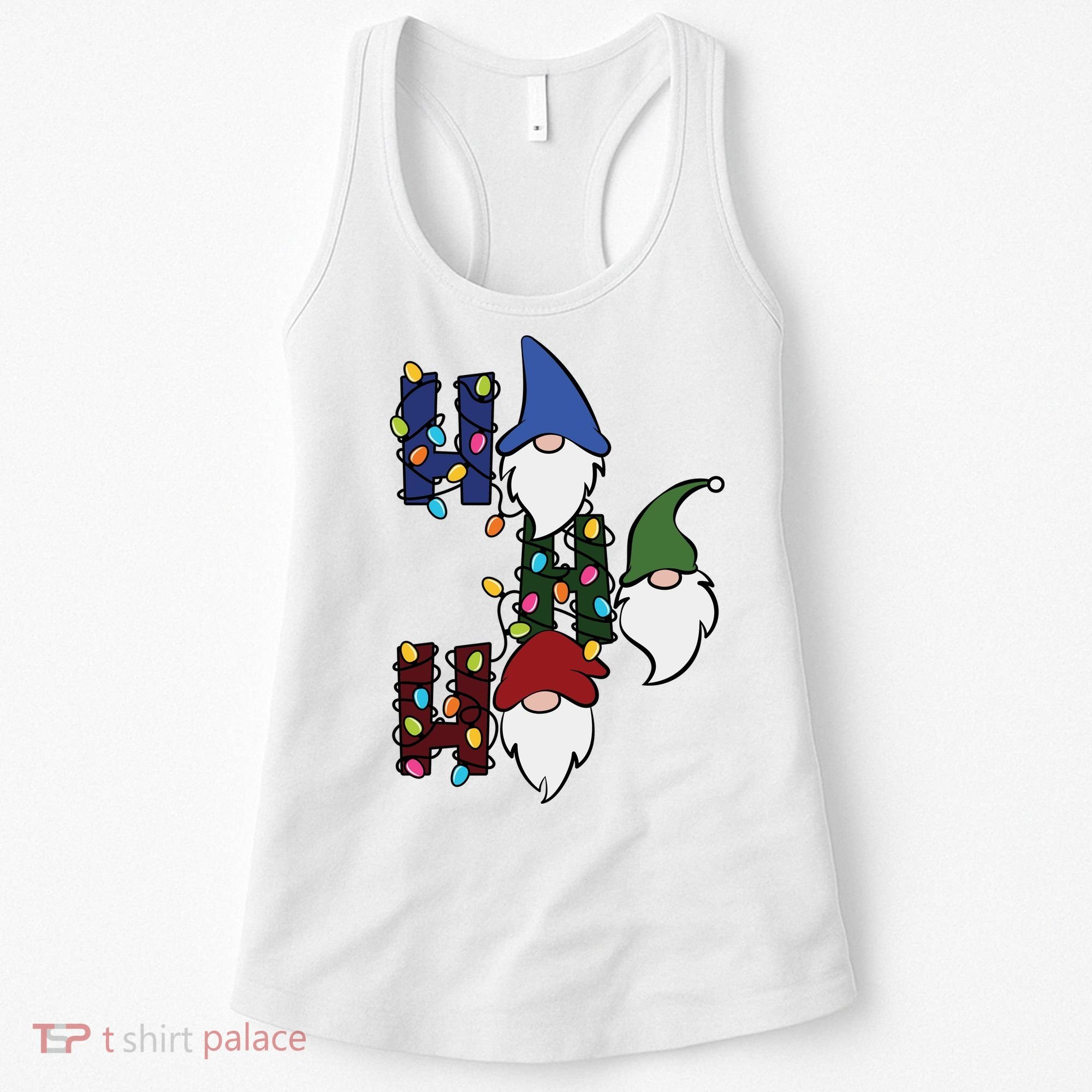 Ho Ho Ho Gnome Jolly Christmas Women's Tank Top