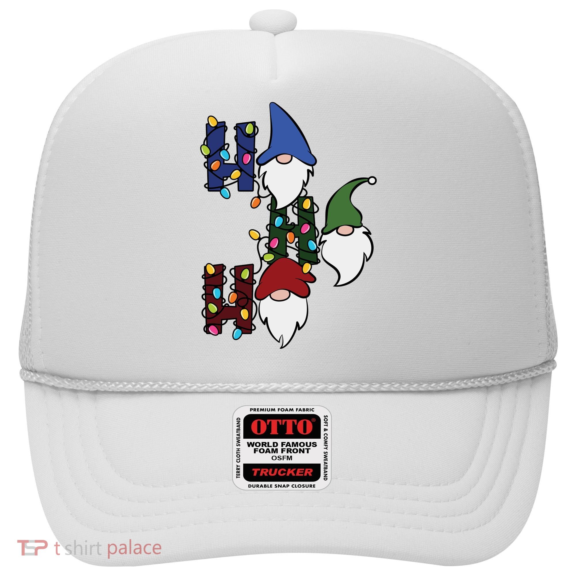 Ho Ho Ho Gnome Jolly Christmas Hat