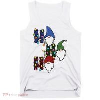 Ho Ho Ho Gnome Jolly Christmas Tank Top thumb 0