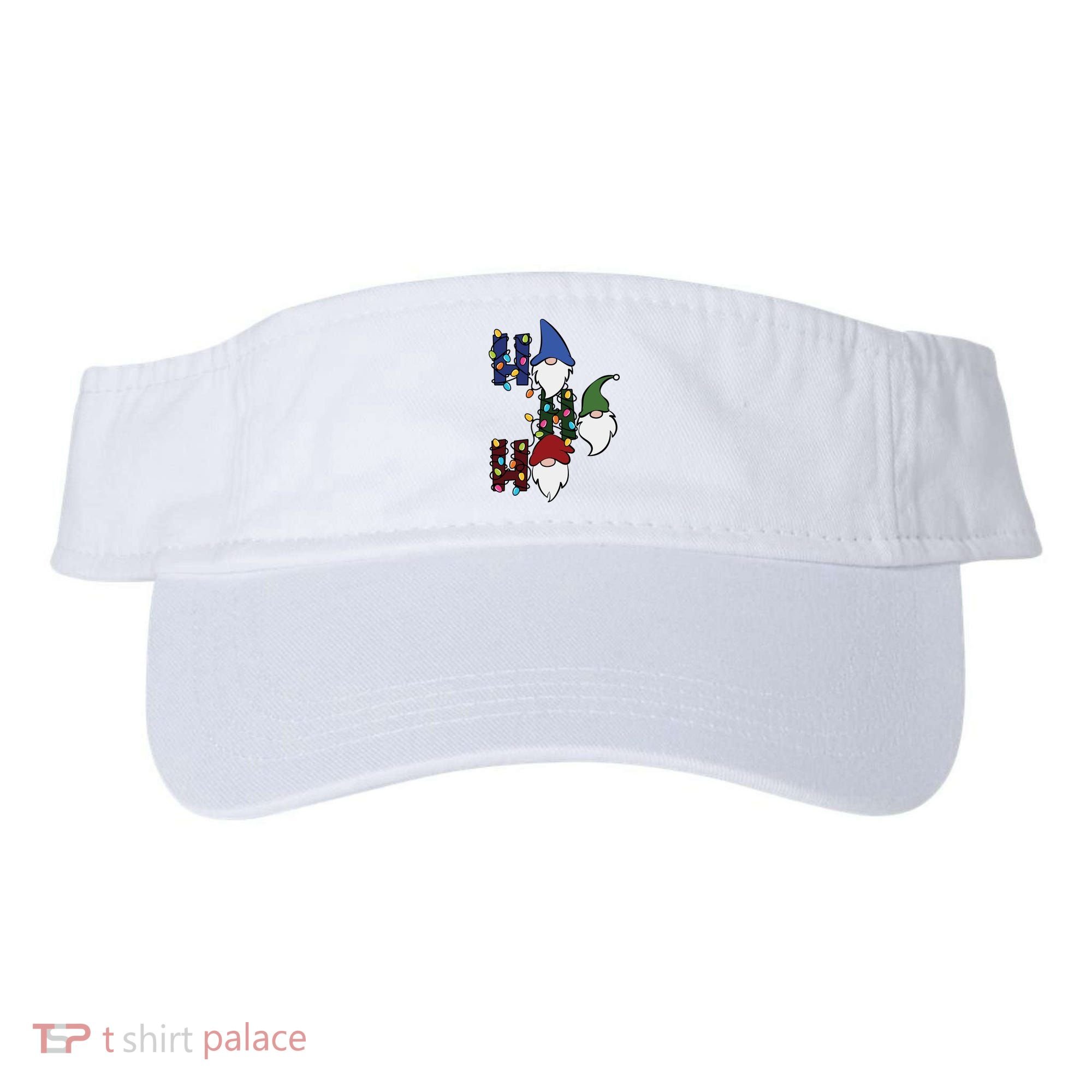 Ho Ho Ho Gnome Jolly Christmas Visor