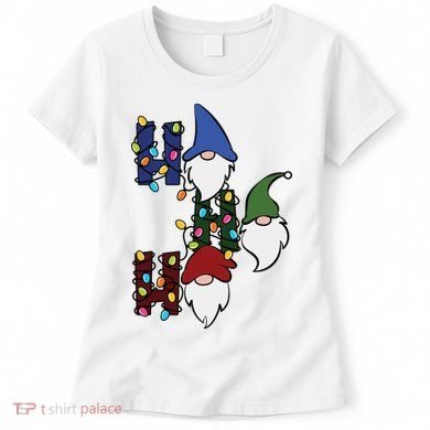 Ho Ho Ho Gnome Jolly Christmas Women's T-Shirt