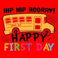 Hip Hip Hooray Happy First Day Back To School First Day Of School Santa Hat thumb 1