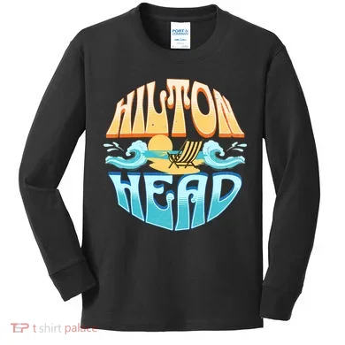 Hilton Head Kids Long Sleeve Shirt