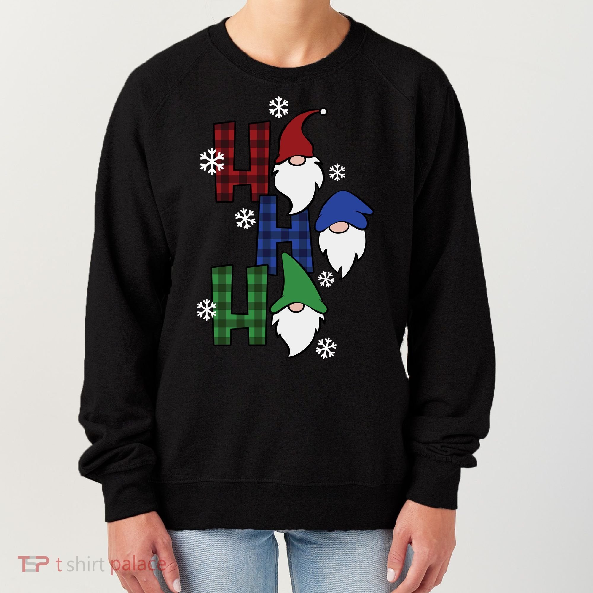 Ho Ho Ho Gnome Squad Christmas Women's Sweatshirt