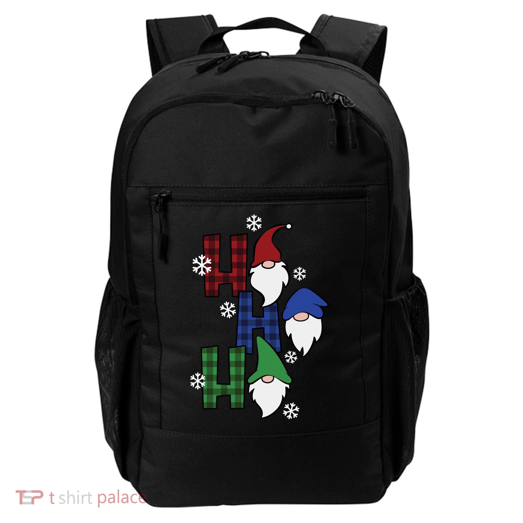 Ho Ho Ho Gnome Squad Christmas Backpack