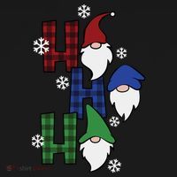 Ho Ho Ho Gnome Squad Christmas Coaster thumb 2