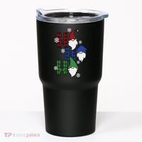 Ho Ho Ho Gnome Squad Christmas Tumbler thumb 0