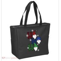 Ho Ho Ho Gnome Squad Christmas Tote Bag thumb 2