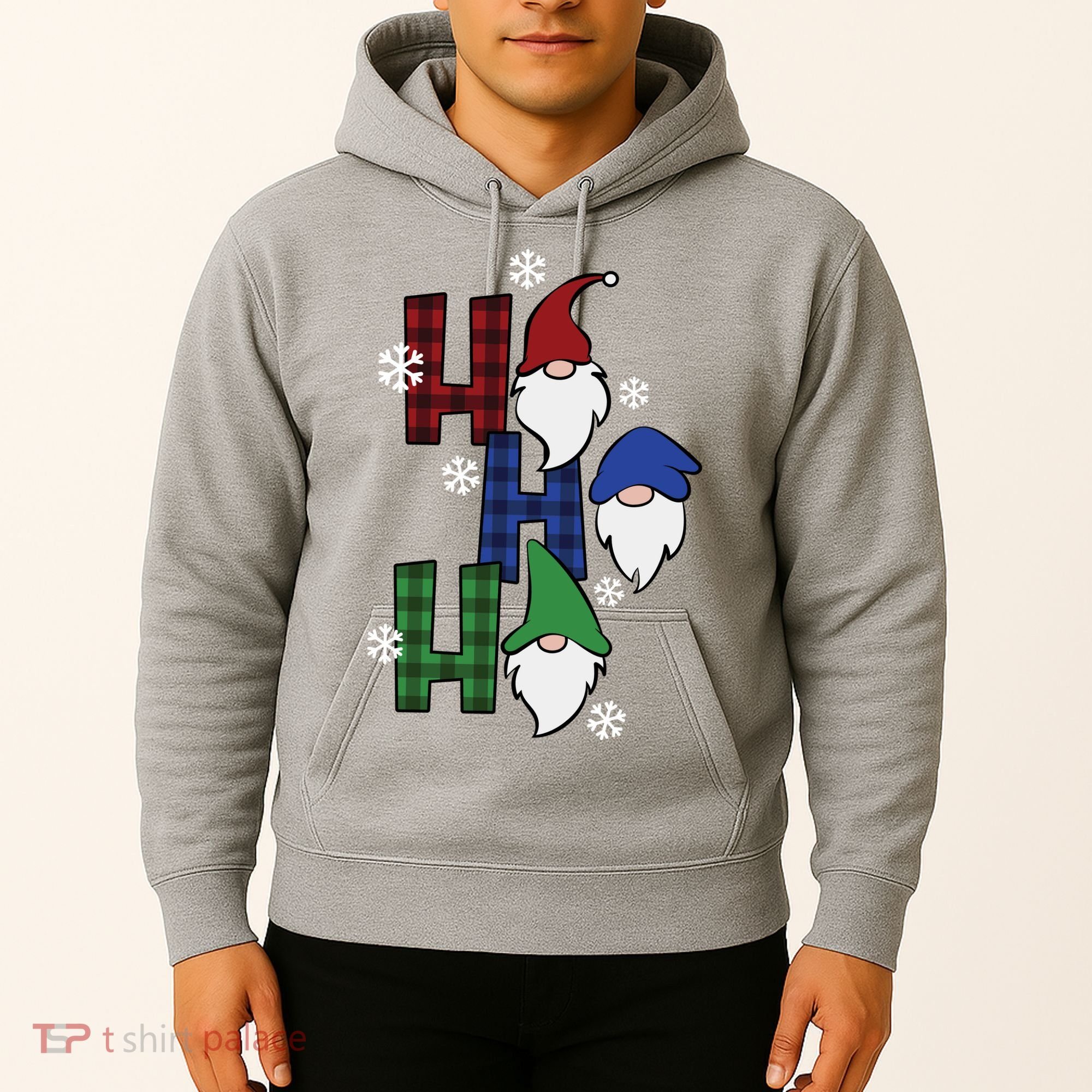 Ho Ho Ho Gnome Squad Christmas Hoodie