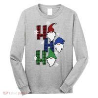 Ho Ho Ho Gnome Squad Christmas Long Sleeve Shirt thumb 0