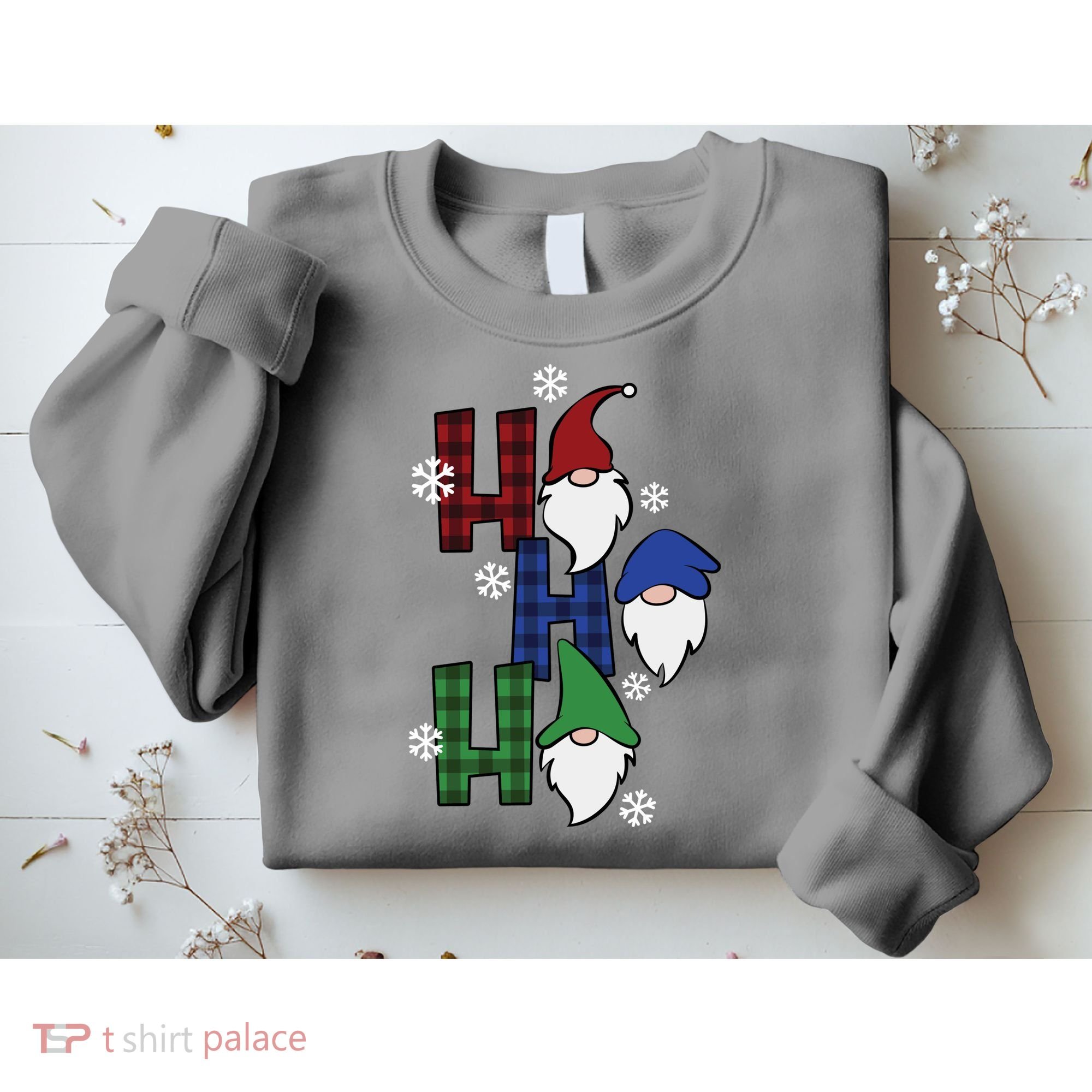 Ho Ho Ho Gnome Squad Christmas Sweatshirt