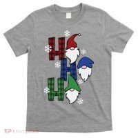 Ho Ho Ho Gnome Squad Christmas T-Shirt thumb 0