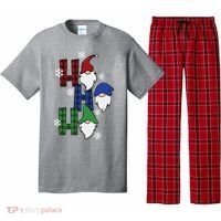 Ho Ho Ho Gnome Squad Christmas Pajama Set thumb 0