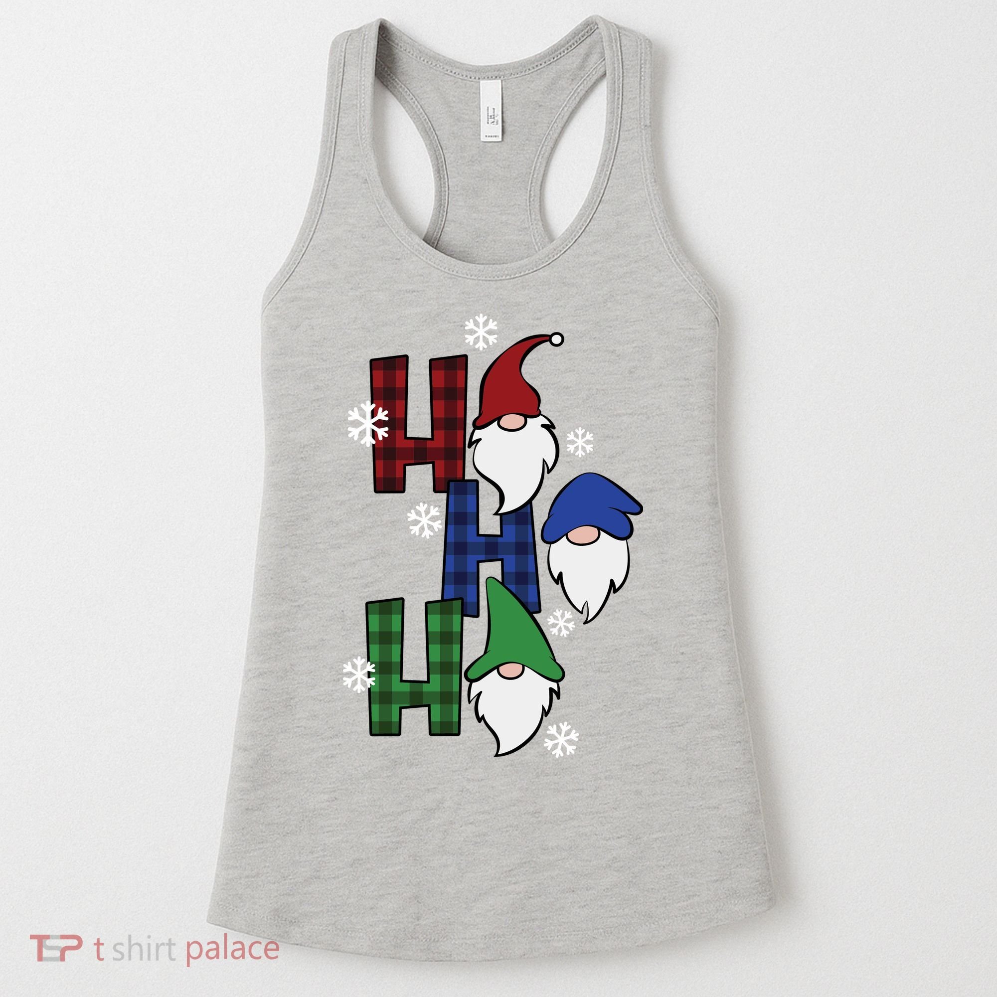 Ho Ho Ho Gnome Squad Christmas Women's Tank Top