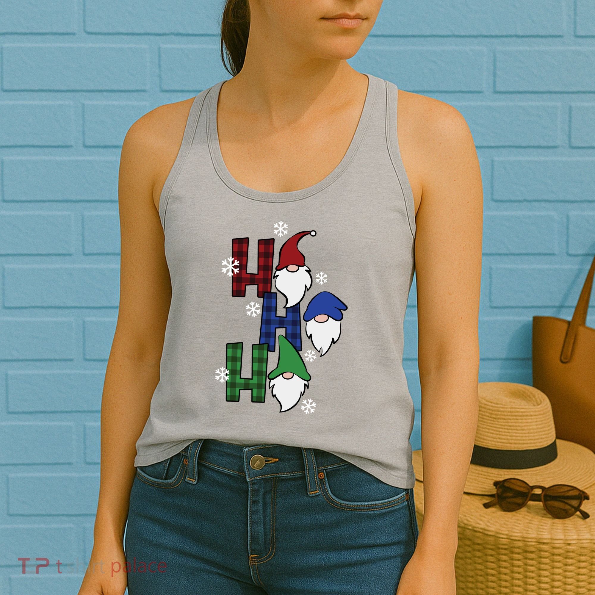 Ho Ho Ho Gnome Squad Christmas Women's Tank Top