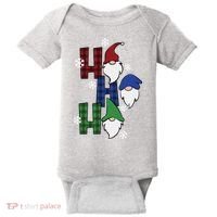 Ho Ho Ho Gnome Squad Christmas Baby Bodysuit thumb 0