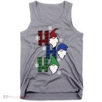 Ho Ho Ho Gnome Squad Christmas Tank Top thumb 0