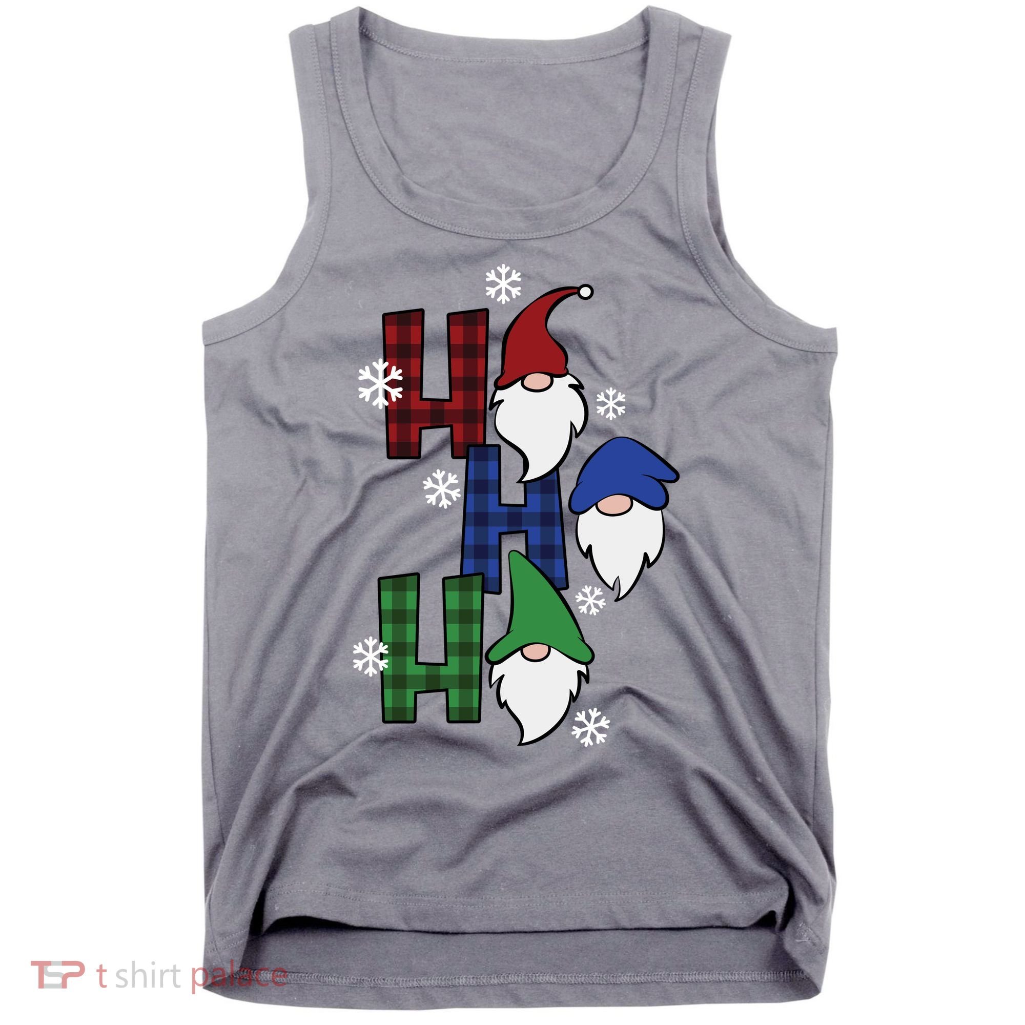 Ho Ho Ho Gnome Squad Christmas Tank Top
