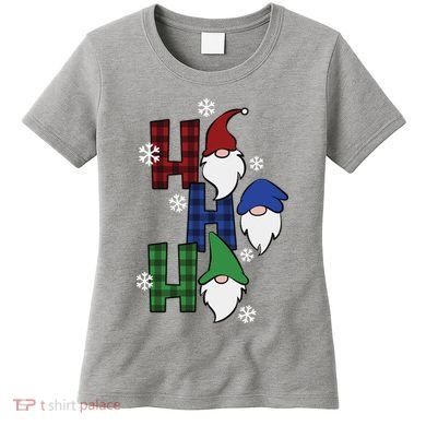 Ho Ho Ho Gnome Squad Christmas Women's T-Shirt