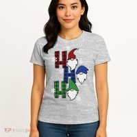 Ho Ho Ho Gnome Squad Christmas Women's T-Shirt thumb 4