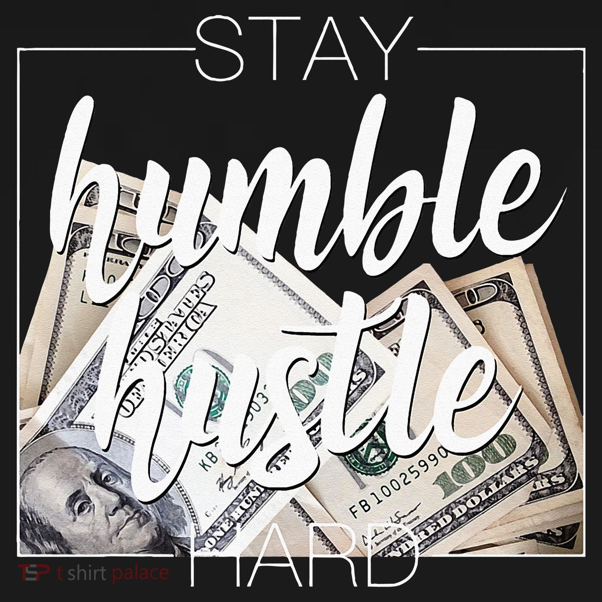 Humble Hustle Hard Hip Hop Gift Women Men Clothing Stay Coaster